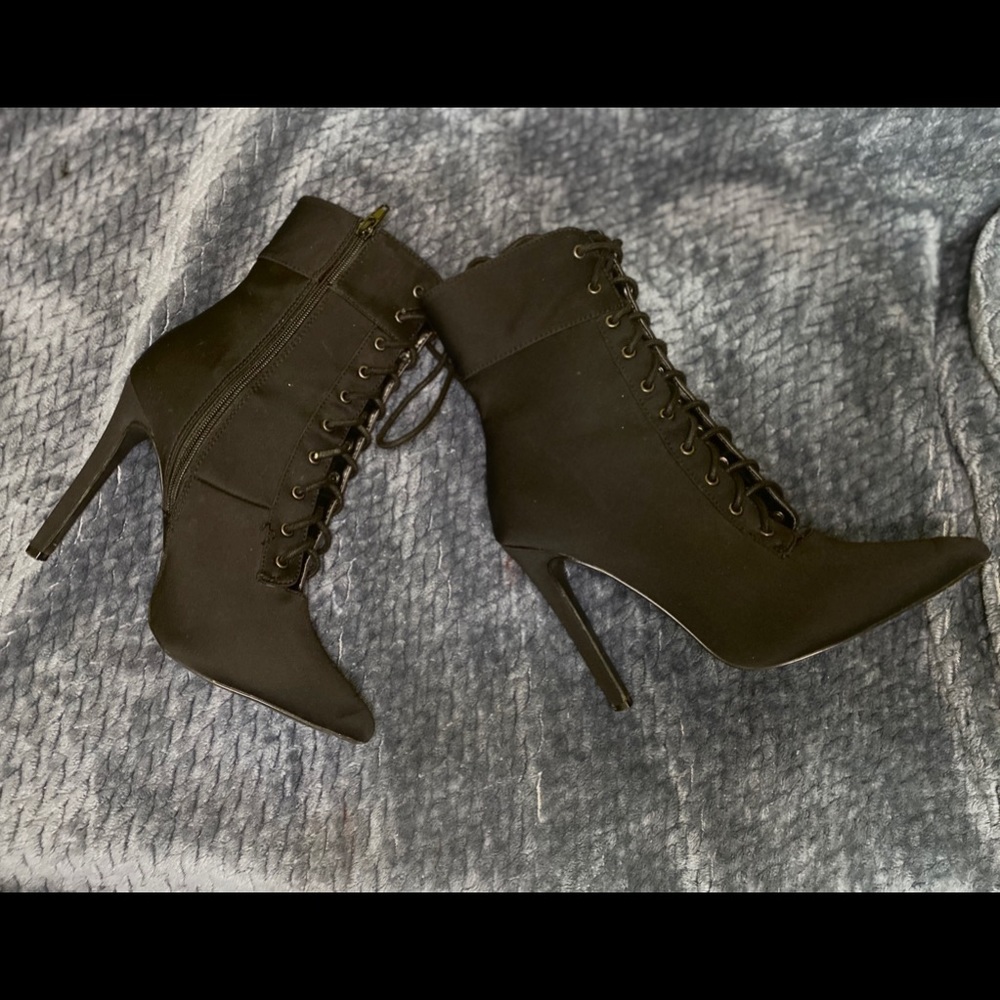 Black booties